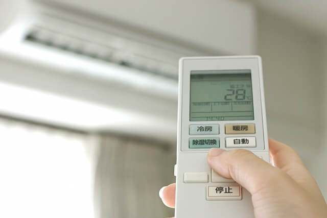 室温を調整する