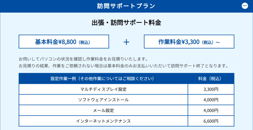 2025年時点の料金